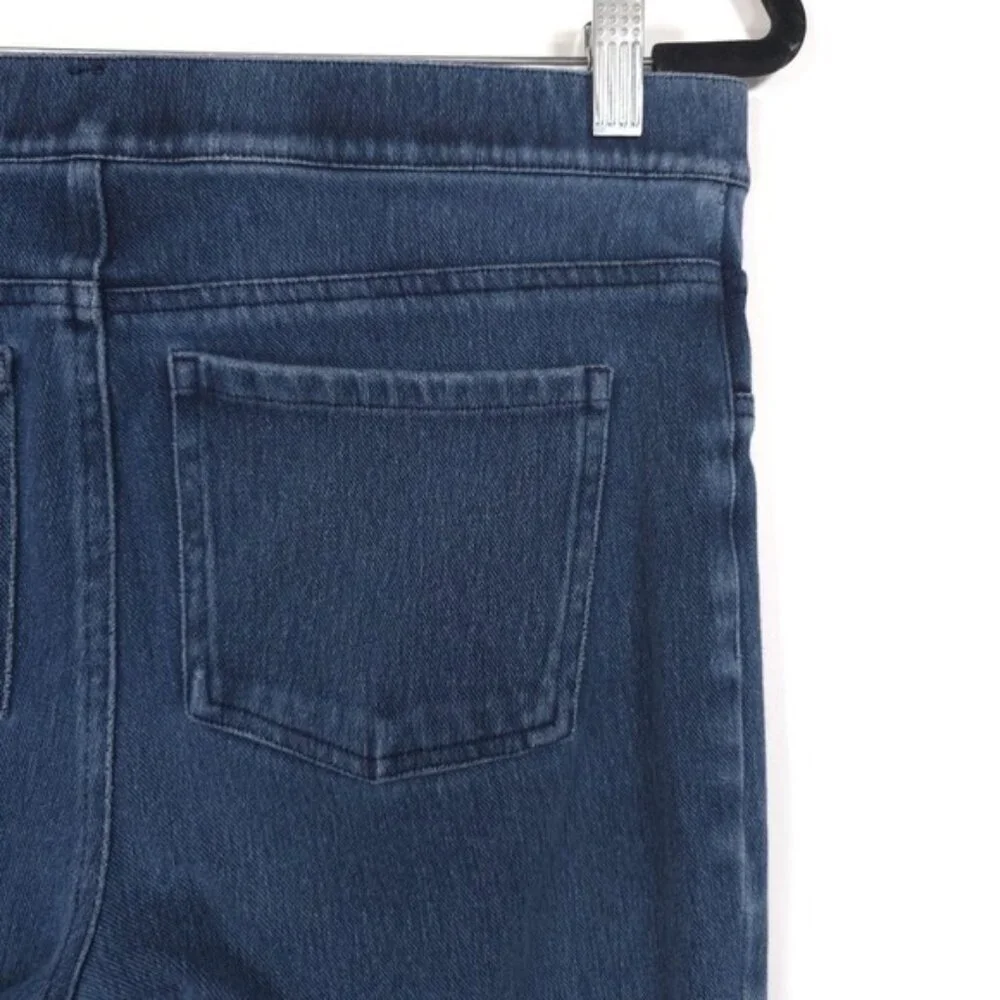 SPANX Jean-ish Ankle Leggings Women's LARGE Stretch Pull-On Pants 20018R‎